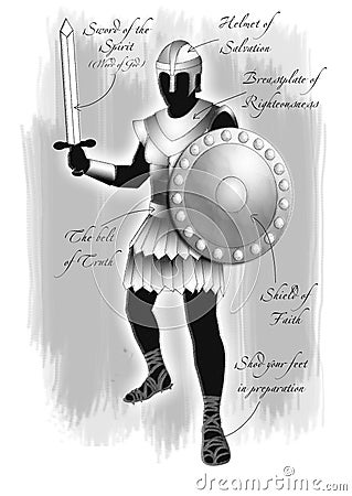 Armor of God Stock Photo