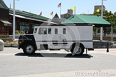 Armored Truck Stock Photo