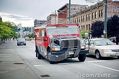 Armored Truck Editorial Stock Photo