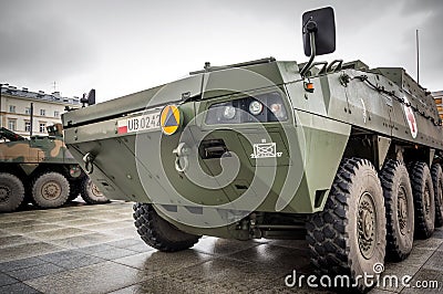 Armoured Personnel Carrier - Rosomak Editorial Stock Photo