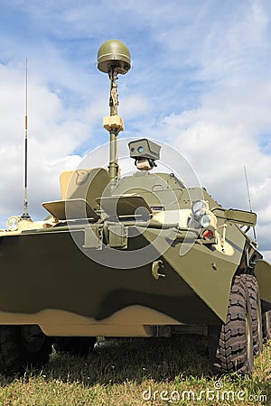 Armoured troop-carrier Stock Photo