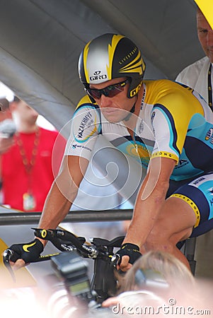 Armstrong Lance - Tour de France 2009 Editorial Stock Photo