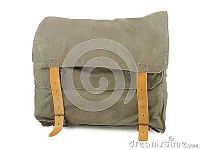 Army combat rucksack Stock Photo