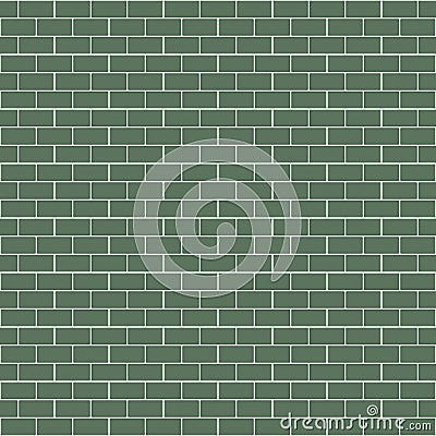 Subway Tile Seamless Pattern Vector Illustration