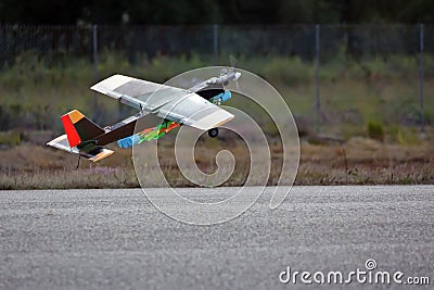 Army drone plane flying Stock Photo