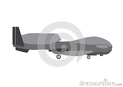 Army drone Vector Illustration