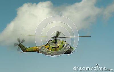 Army helicopter Stock Photo