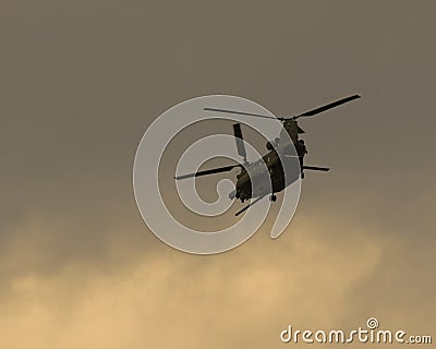 Army Helicopter Stock Photo