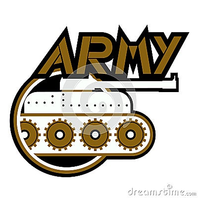 Army icon Vector Illustration