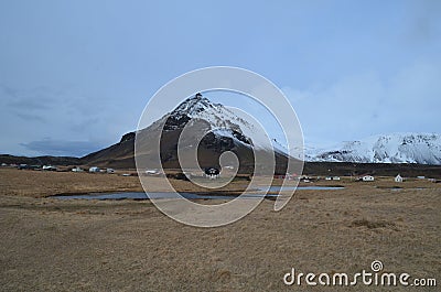 Gorgeous Look at the Countryside on Snaefellsnes Peninsula Stock Photo