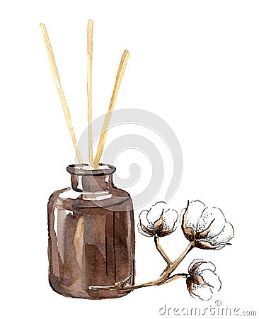 Aroma diffuser for home. Stock Photo