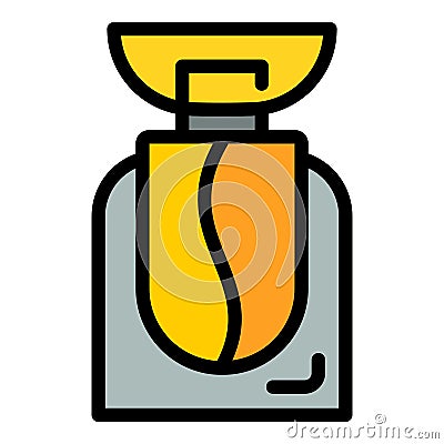 Aroma perfume icon, outline style Vector Illustration