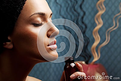 Aroma therapy Stock Photo