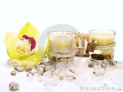 Aroma therapy Stock Photo