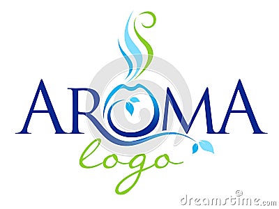 Aroma Therapy Logo Stock Photo