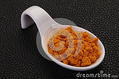Aroma turmeric powder Stock Photo