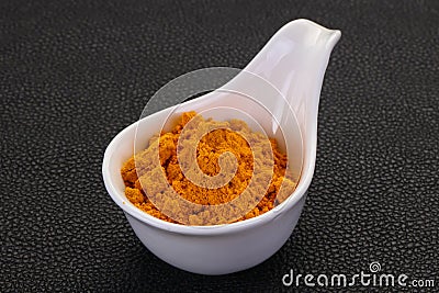 Aroma turmeric powder Stock Photo