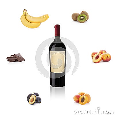 Aroma of wine. Stock Photo