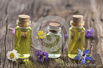 Aromatherapy and science Stock Photo