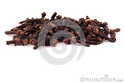 Aromatic dried cloves Stock Photo