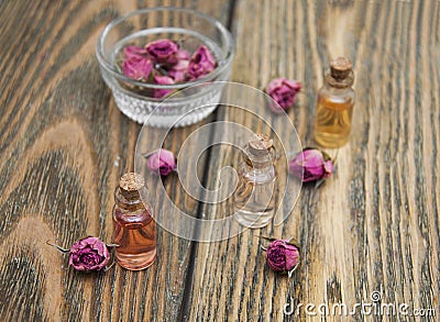 Aromatic essences Stock Photo