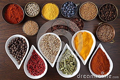 Aromatic spices. Stock Photo