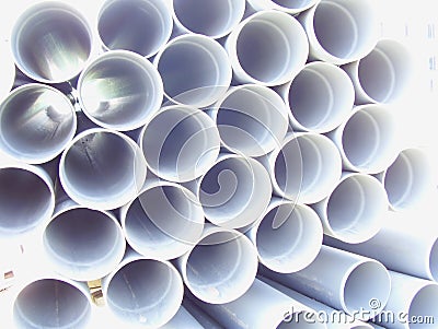 Array of Pipes Stock Photo