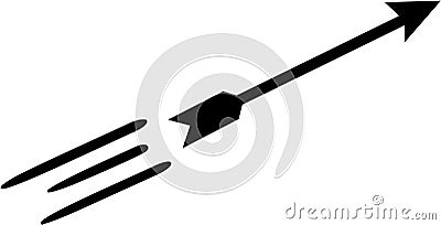 Arrow Archery Vector Illustration
