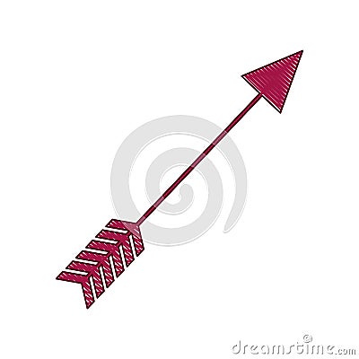 Arrow archery icon image Vector Illustration