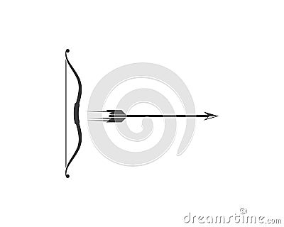 Arrow archery icon vector illustration Logo Template Vector Illustration