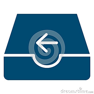Arrow, email Isolated Vector icon which can easily modify or edit Stock Photo