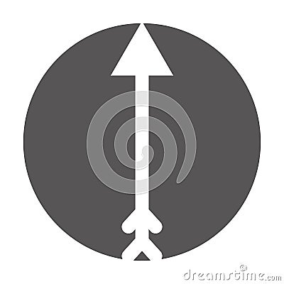 Arrow indian isolated icon Vector Illustration