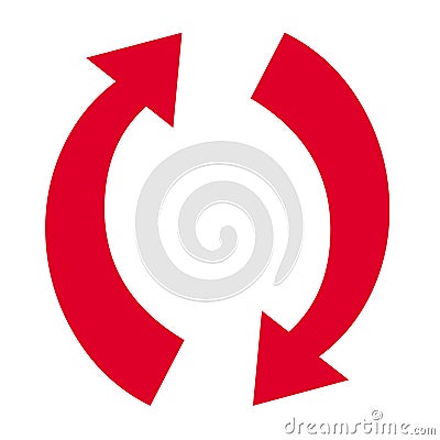 Arrow symbol Stock Photo