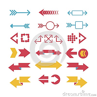 Arrow web icon vector illustration. Vector Illustration