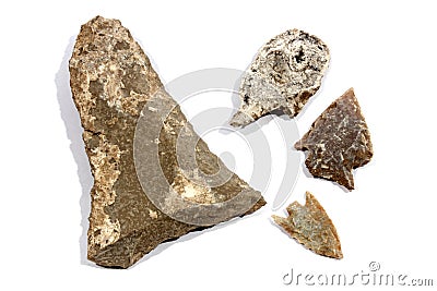 Arrowheads Stock Photo