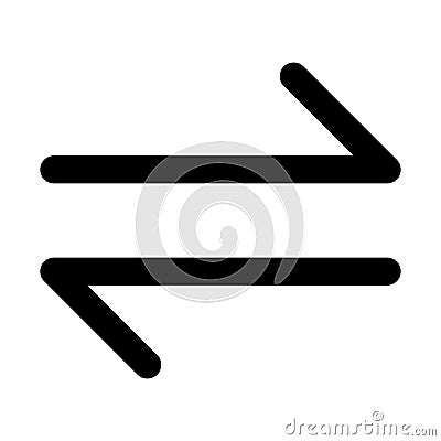 ArrowLine Style vector icon which can easily modify or edit Vector Illustration