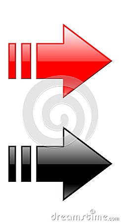 Arrows 3d Stock Photo