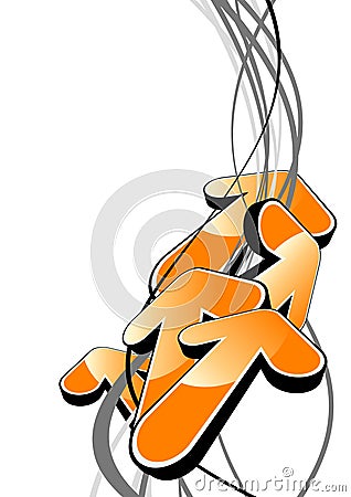 Arrows pointing up Vector Illustration