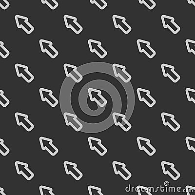 Arrows seamless pattern Vector Illustration