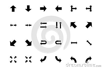 Arrows Vector Icons 1 Stock Photo