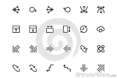 Arrows Vector Icons 17 Stock Photo