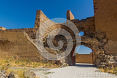 Arslan kapisi Gate of the ancient city Ani, Turk Stock Photo