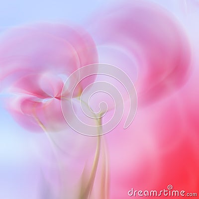 Art abstract floral blur pattern Stock Photo