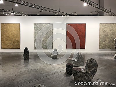 Art Basel Expo 2017 Editorial Stock Photo