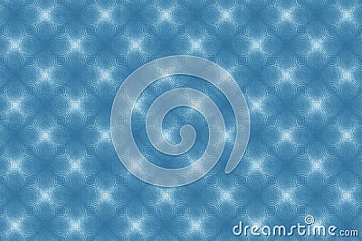 Art blue color seamless abstract pattern bckground Cartoon Illustration