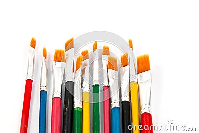 Art brushes Stock Photo