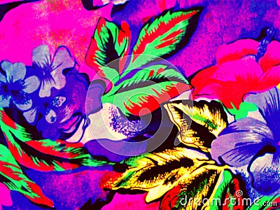 Art callasic flowers colors designe Stock Photo