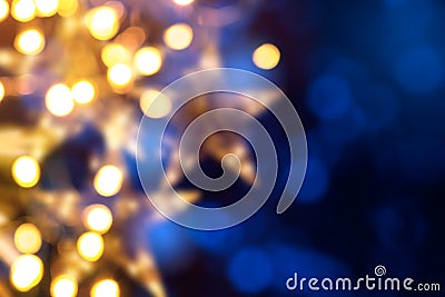 Art Christmas holidays lights Stock Photo