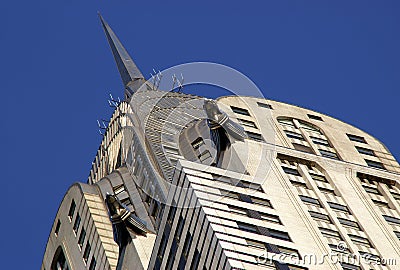 Art Deco Chrysler Building Editorial Stock Photo