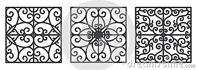 Art deco floral seamless wallpaper Vector Illustration